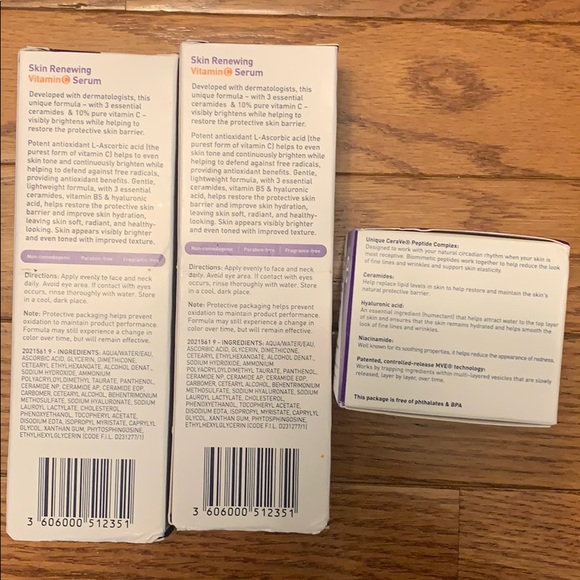 Cerave Skin Renewing face care bundle. - Picture 3 of 4